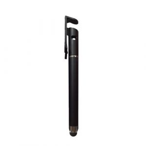 Stylet Stylo Support pour LeEco Le Max 2 Smartphone 3 en 1 Bille Tablette Ecrire Universel (NOIR)