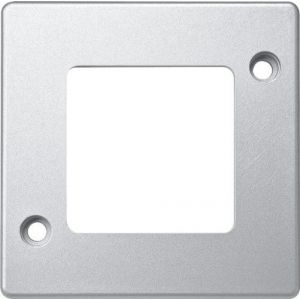 Merten 480160 Rahmen, 1fach, mattsilber, PANZER