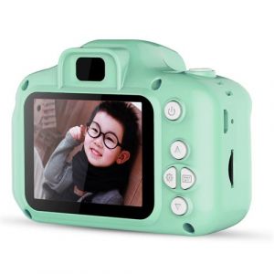 Mini Enfant Caméra - Appareil Photo numérique Rechargeable avec écran LCD 2 Pouces / Vert