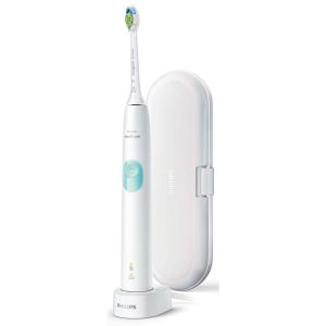 Philips Sonicare ProtectiveClean 4300 HX6807 - Brosse &agrave; dents - sans fil - blanc/menthe