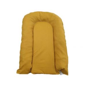 Matelas &agrave; langer coton a enduction - Moutarde