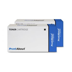 Toner Cartouche d'encre compatible compatible met HP 45A (Q5945A) Noir avantage Bundle 2-pack