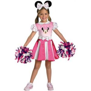 Costume de Minnie Mouse Clubhouse pom-pom girl pour fille - 1-2 ans