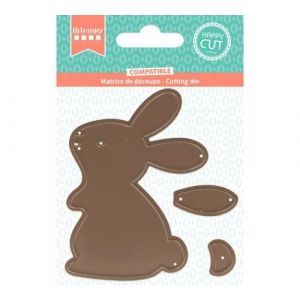 Dies de coupe - Lapin - 8,2 x 6,2 cm