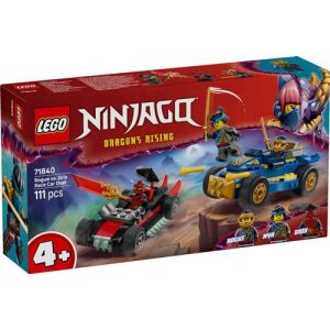 LEGO&reg; Ninjago&reg; 71840 Le duel en voitures de course de Rogue et Drix