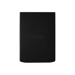 PocketBook - Étui à rabat pour lecteur eBook - cuir imitation PU - noir - pour PocketBook InkPad 4, InkPad Color 2, InkPad Color 3