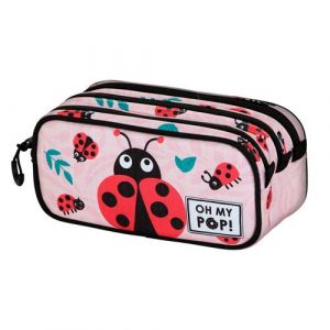 Oh My Pop! - Trousse - astuce de ventilateur, 2,2 - rose - Ladybug