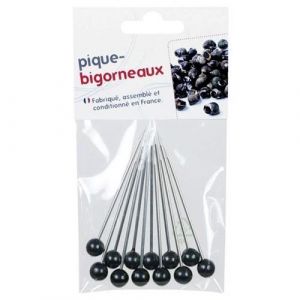Piques à bigorneaux x 12 - Noir - Chevalier Diffusion