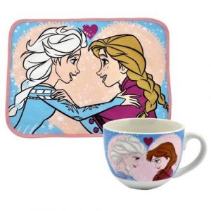 Disney - Mug et set de table La Reine des Neiges - Enfant (Taille unique) (Multicolore) - UTSG10694