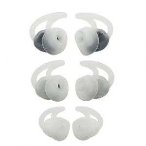 BOSE QC30/QC20 Remplacement oreille Coussin Kit - Blanc transparent - Oreillettes casque