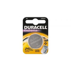 Pile bouton lithium unite blister - cr 2450 d 1-bl duracell (dl 2450)