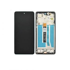 Original Ecran LCD et Vitre Tactile Succulent Green Avec Chassis pour Motorola Moto G75 5G 5D68C29071 5D68C29068