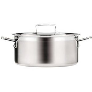 LE CREUSET ACIER INOXYDABLE MULTICOUCHES COCOTTE RONDE 24CM INOX 96100724000000