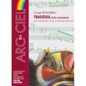 Partitions classique COMBRE PICHAUREAU CLAUDE - TRAGOEDIA Trombone