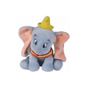 Peluche dumbo l elephant gris 25 cm - bebe - set jouet doudou enfant avec carte tigre - pour disney