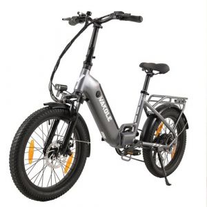 Vélo électrique pliant VT4 Gris 20 Pouces 250W Batterie Amovible 36V 13Ah