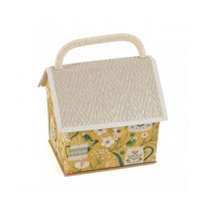 Bo&icirc;te &agrave; couture Fleurs - Distrifil(...) - Jaune