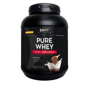 Pure Whey double chocolat EA Fit