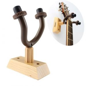 Guitar support mural Porte en bois Support Fit Crochet Rack pour guitare violon Ukulele Kiliaadk151