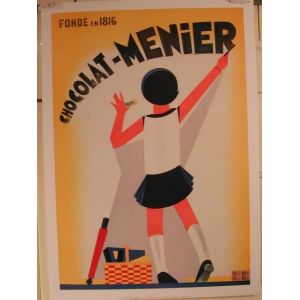 Chocolat Menier - 50x70 cm - AFFICHE / POSTER