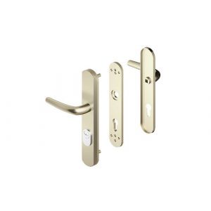 Ensemble de sécurite blindé Blindomax double béquille DISEC Clé i - champagne FFA6 - A0P54D1F FA