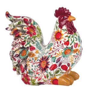 Statue By SIGRIS Figure de gallina. Classique 025410 Multicolore