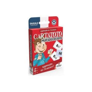 Jeu de carte : cartatoto multiplications - jeu educatif enfant - jeu de societe nouvelle version