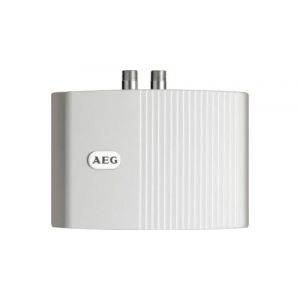 Aeg 189554 mth 350 petit chauffe-eau instantané circuit ouvert à écoulement libre 3,5 kw 230 v blanc