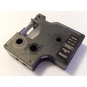 Cassette &agrave; ruban vhbw 9mm pour Dymo Labelpoint 100, 150, 200, 250, 300, 350. Remplace: Dymo D1, 40921.