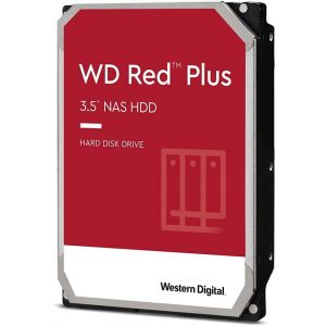 WD Red Plus WD40EFZX - Disque dur - 4 To - interne - 3.5" - SATA 6Gb/s - 5400 tours/min - m&eacute;moire tampon : 128 Mo
