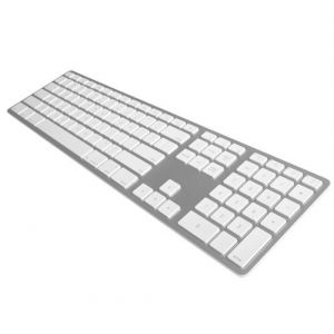 Matias - Clavier AZERTY sans fil pour MacBook - argent&eacute; - FK418BTS-FR