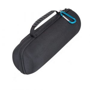 Pour JBL Charge 4 Haut-parleur rigide en EVA &eacute;tui de rangement couverture Sac &agrave; bandouli&egrave;re Carry