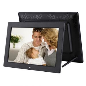 Cadre Photo Numérique Port USB Lecteur Multimedia SD Réveil Écran 12 Pouces Ccfl YONIS