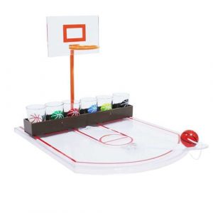 Jeu &agrave; Boire Basket avec 6 Verres - PACKER - ALTOBUY