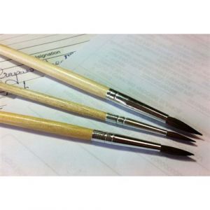 Lot De 3 Pinceaux Scolaires  - N&deg;2 - N&deg;8 - N&deg;12 - Ulmann