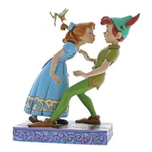 ENESCO Figurine de collection Peter Pan et Wendy - Hauteur 19 cm - Largeur 17 cm - Profondeur 11 cm