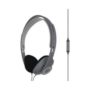 KOSS KPH30iW Hi-Fi Casque supra-auriculaire filaire blanc micro-casque, volume réglable