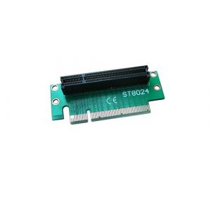 KALEA-INFORMATIQUE Adaptateur équerre type riser à 90° pour fente PCIe x8. Pour monter à l'horizontale une carte PCI Express x1 x2 x4 x8