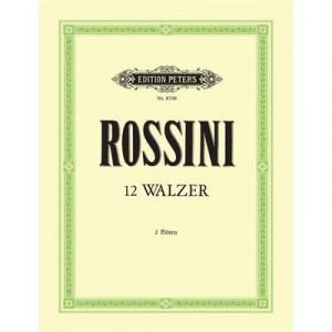 12 Waltzes - Flûte traversière - Gioachino Rossini