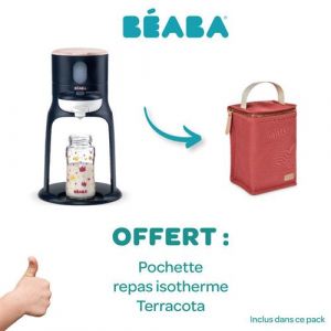 Pack Bib'expresso BEABA + Pochette isotherme Terracota