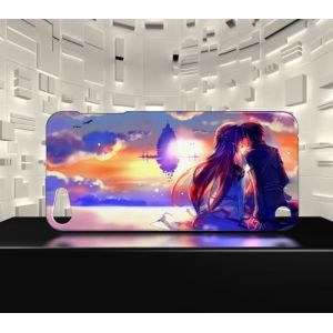 Coque compatible pour Ipod TOUCH 7 Sword Art Online SAO Kirito Asuna 04