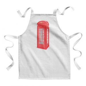 Fabulous Tablier Enfant Cuisine Londres Cabine Téléphonique Rouge - Qualité Premium 100% Coton