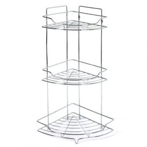 Five Simply smart - Etagère de douche ou baignoire en métal - 3 Niveaux - 25 x 56 cm