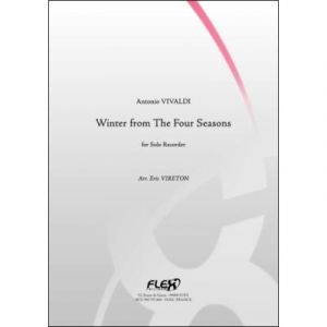 L'Hiver - Extrait des Quatre Saisons - A. VIVALDI - Fl&ucirc;te &agrave; Bec Solo - FLEX Editions