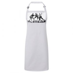Fabulous Tablier Cuisine Premium Blanc Beastie Boys Ghetto Blaster Jump