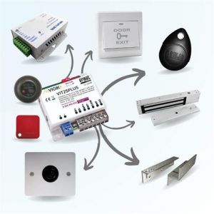 BT SECURITY Kit de contrôle d'accès vigik+ (pour pose encastrée) t25 - urmet