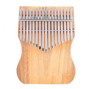 Kalimba Pouce Piano GECKO K17CAP Si majeur 17 touches portable en bois