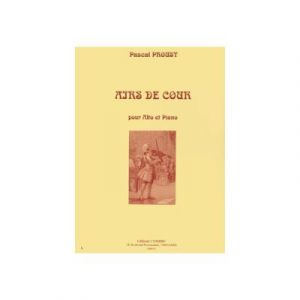 Partitions Classique Combre Proust Pascal - Airs De Cour - Alto Et Piano Alto