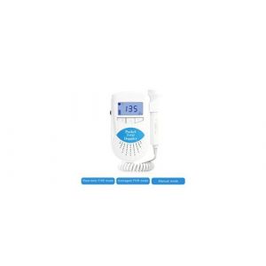 Moniteur de fréquence cardiaque fœtale à ultrasons doppler détecteur de rythme cardiaque prénatal pour bébé portable