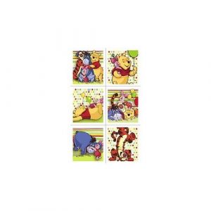 Autocollants Winnie L'Ourson - 4 Feuilles